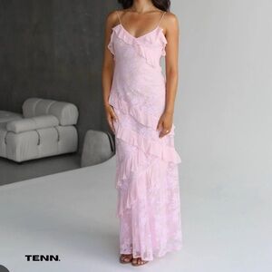LoveShackFancy Baby Pink Rialto Gown